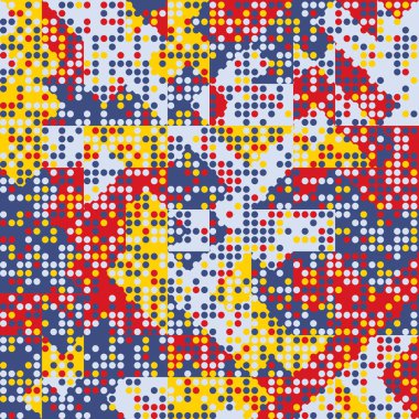 Üçgenler Retro arka plan