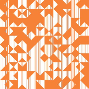 Üçgenler Retro arka plan