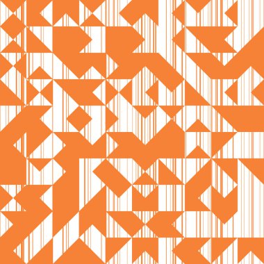 Üçgenler Retro arka plan