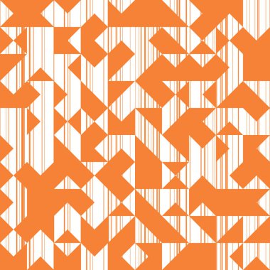 Üçgenler Retro arka plan