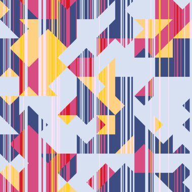 Üçgenler Retro arka plan