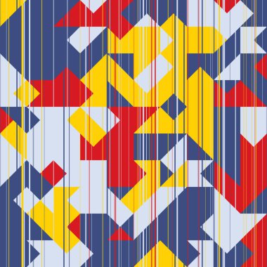 Üçgenler Retro arka plan