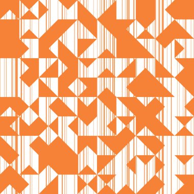 Üçgenler Retro arka plan