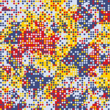 Üçgenler Retro arka plan