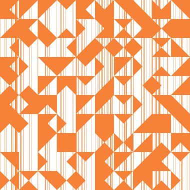 Üçgenler Retro arka plan