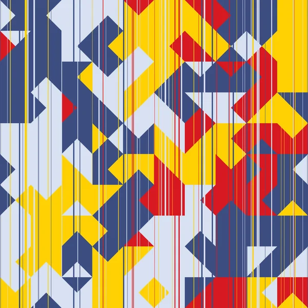 Üçgenler Retro arka plan