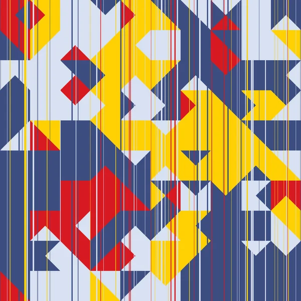 Üçgenler Retro arka plan