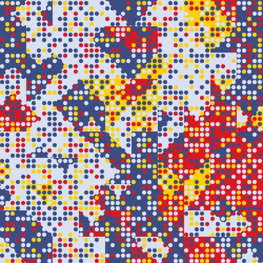 Üçgenler Retro arka plan