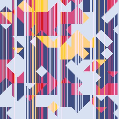 Üçgenler Retro arka plan