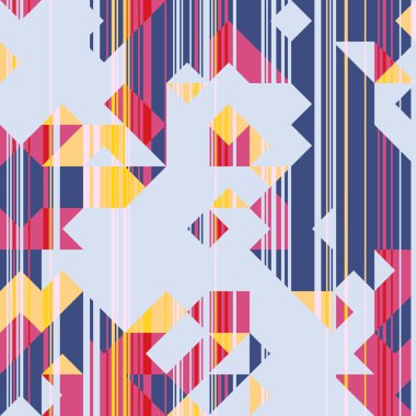 Üçgenler Retro arka plan