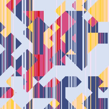Üçgenler Retro arka plan