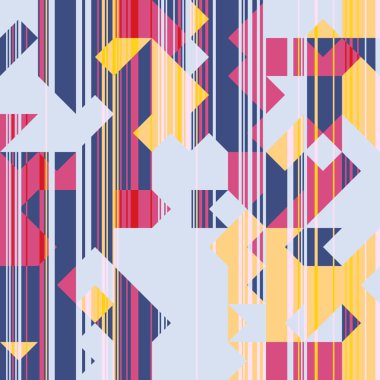 Üçgenler Retro arka plan