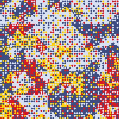 Üçgenler Retro arka plan