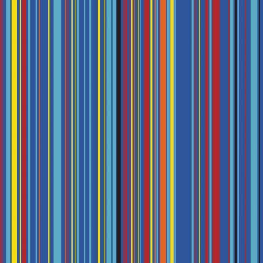 Retro düz dikey değişken genişlik çizgili renk