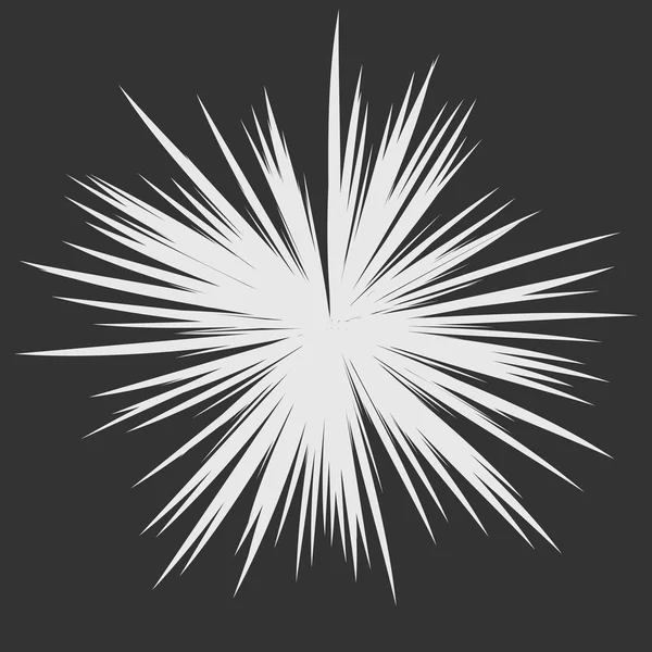 Explosión estelar abstracta — Vector de stock