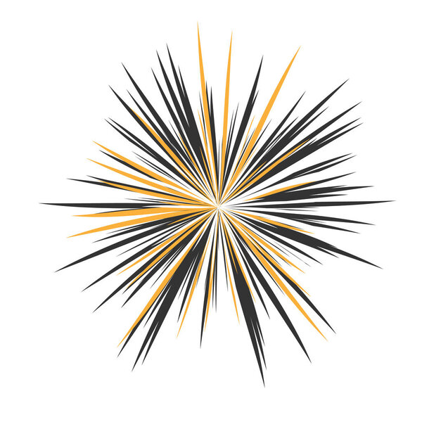 Абстрактный взрыв звёзд
