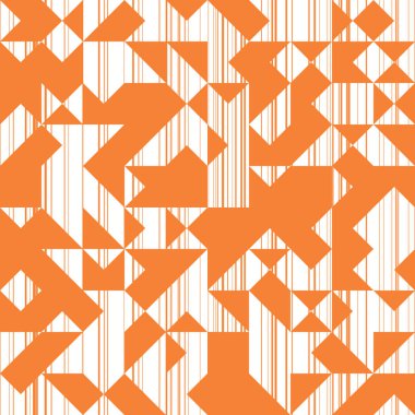 Üçgenler Retro arka plan