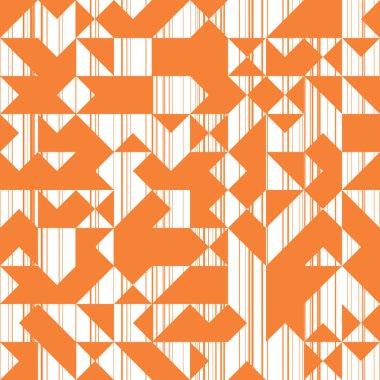 Üçgenler Retro arka plan