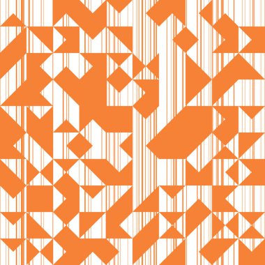 Üçgenler Retro arka plan