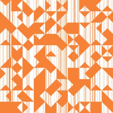 Üçgenler Retro arka plan