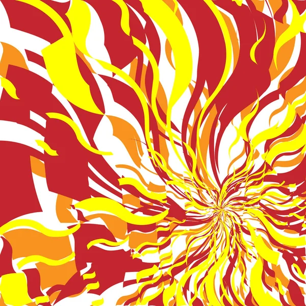 Fire Abstract Background — Stock Vector
