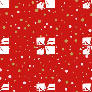 Sorunsuz Noel hediye kutusu mevcut desen