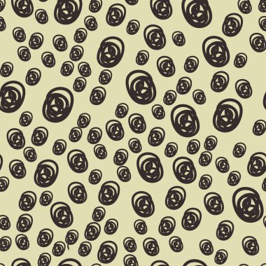 Mavi arka plan üzerinde renkli daire