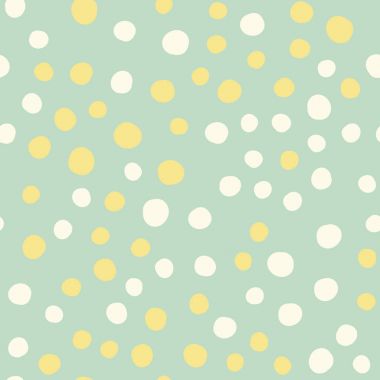 Bebek eğlenceli el noktalar asimetrik Seamless Modeli, noktalı Swiss çekilmiş