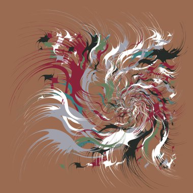 Boya su sıçramalarına arka plan