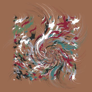 Boya su sıçramalarına arka plan