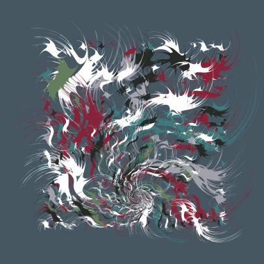 Boya su sıçramalarına arka plan