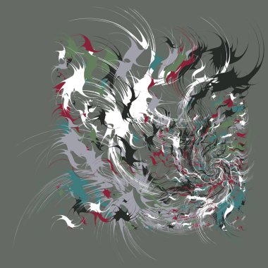 Boya su sıçramalarına arka plan