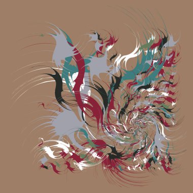 Boya su sıçramalarına arka plan