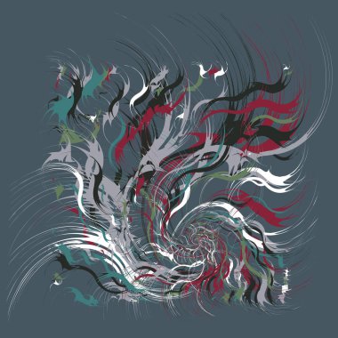 Boya su sıçramalarına arka plan