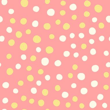 Bebek eğlenceli el noktalar asimetrik Seamless Modeli, noktalı Swiss çekilmiş