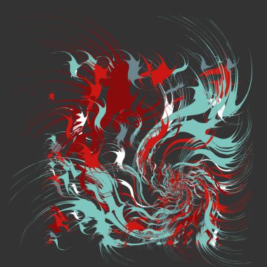 Boya su sıçramalarına arka plan