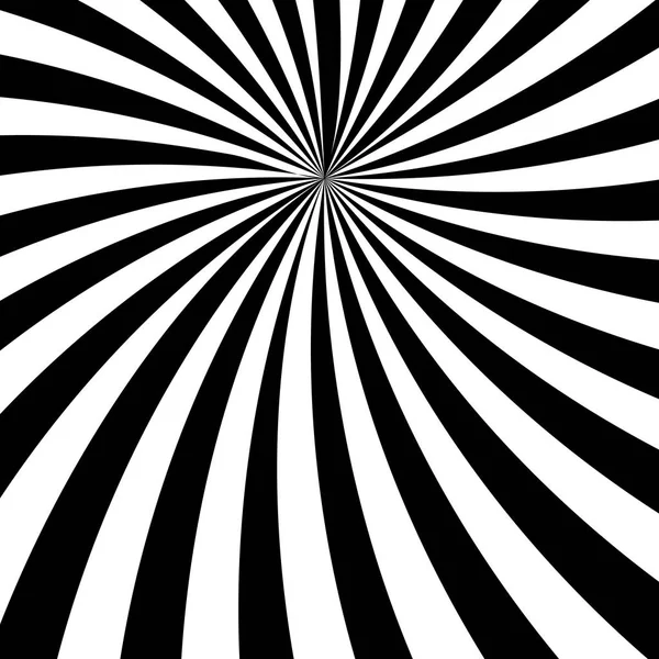 黑白太阳森伯斯特图案 — 图库矢量图片