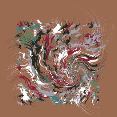 Boya su sıçramalarına arka plan