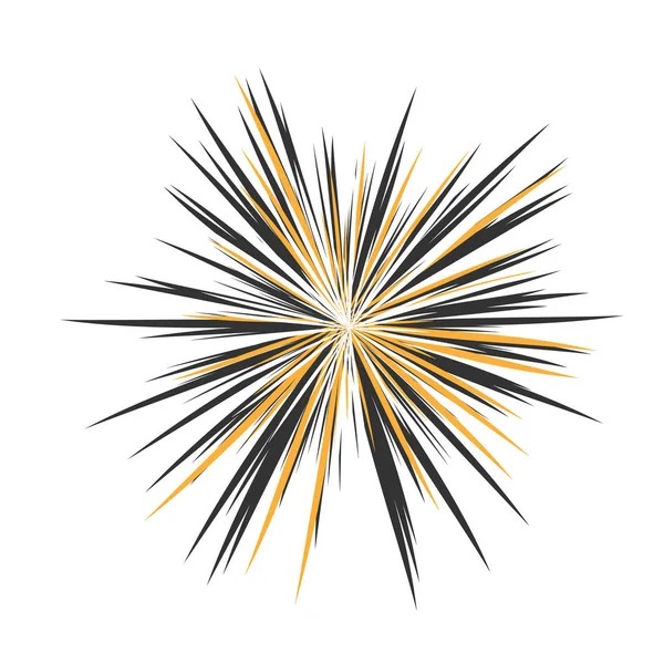 Abstract Star Explosion — Stockvector