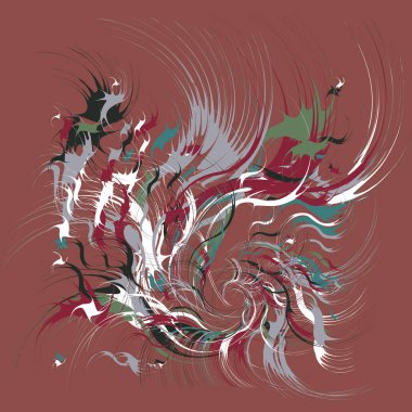 Boya su sıçramalarına arka plan