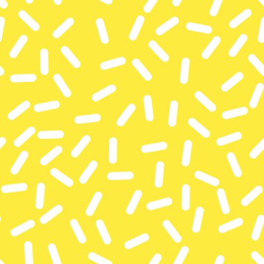 Memphis tarzı tasarım Retro Seamless Modeli