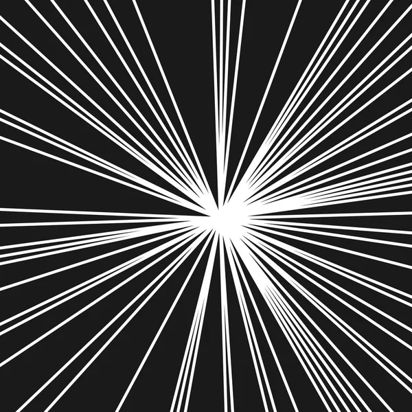 Abstracte stralen van licht en achtergrond — Stockvector