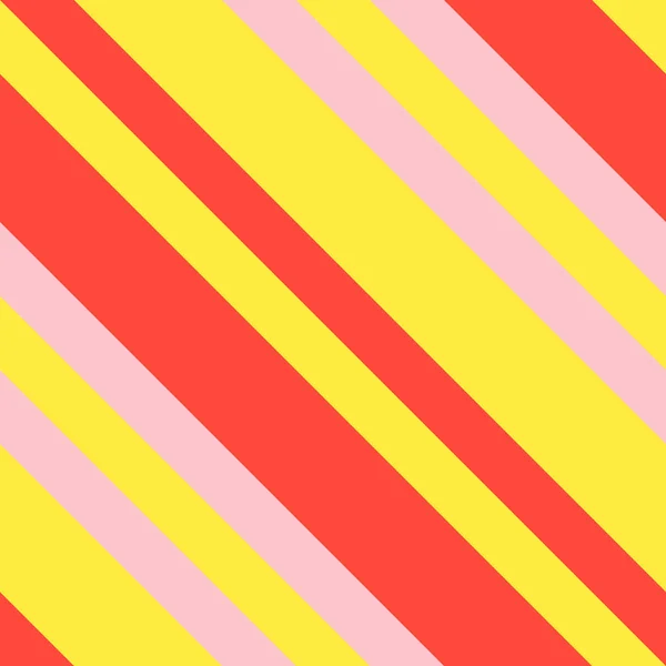Modèle rétro graphique Memphis sans couture avec bandes diagonales néon — Image vectorielle
