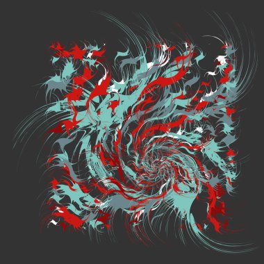 Boya su sıçramalarına arka plan