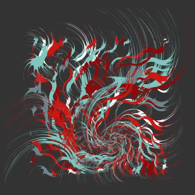 Boya su sıçramalarına arka plan