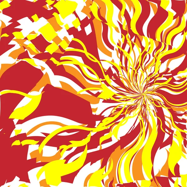 Fire Abstract Background — Stock Vector