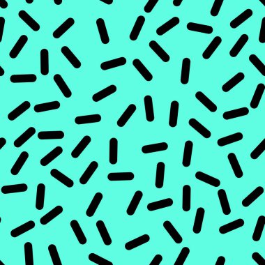 Memphis tarzı tasarım Retro Seamless Modeli