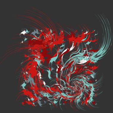 Boya su sıçramalarına arka plan