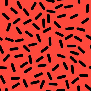 Memphis tarzı tasarım Retro Seamless Modeli