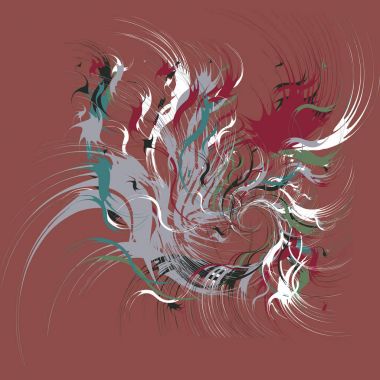 Boya su sıçramalarına arka plan